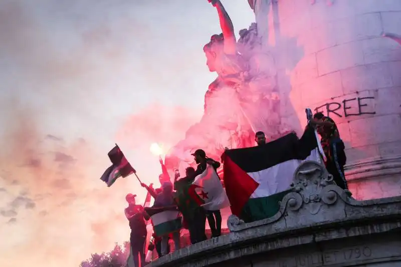 manifestazione pro palestina a parigi   1