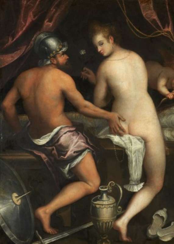 marte e venere lavinia fontana