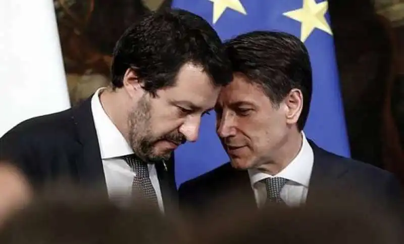 matteo salvini giuseppe conte 