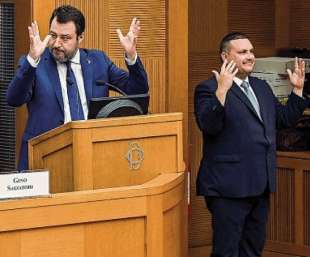 matteo salvini - lingua dei segni