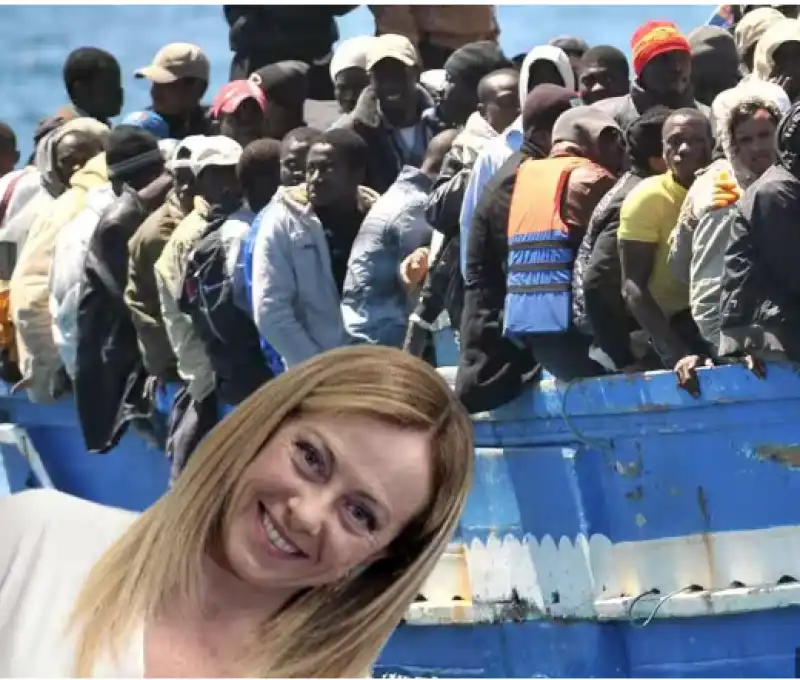 meloni migranti