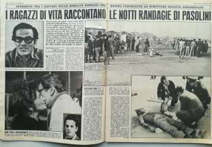 oggi le notti randagie di pasolini