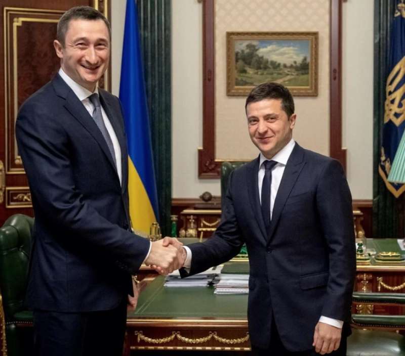 oleksiy chernyshov Volodymyr Zelensky