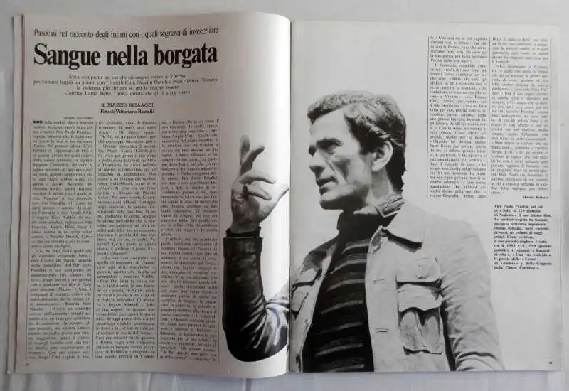 pasolini epoca sangue nella borgata