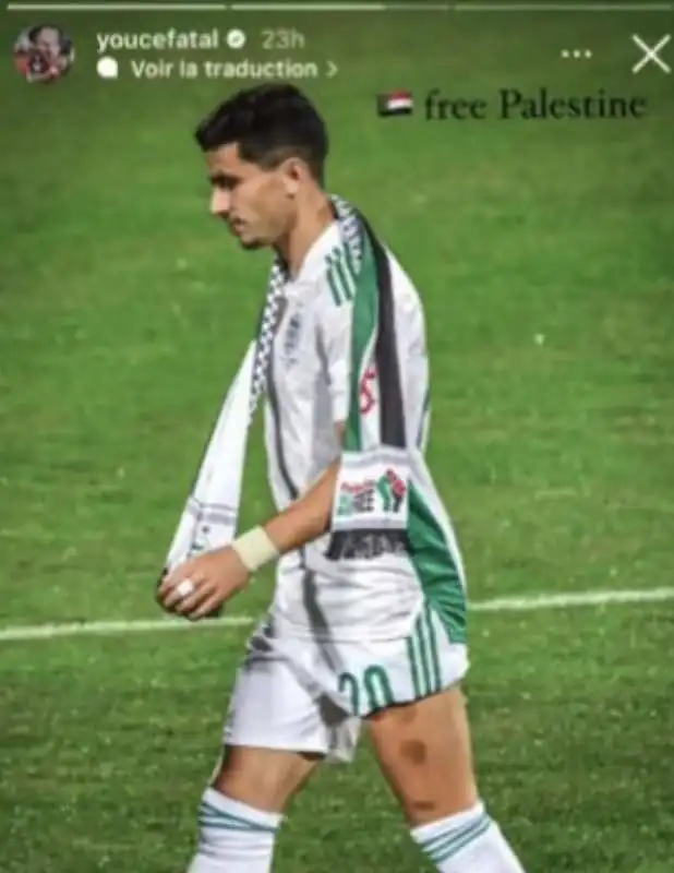 POST PRO PALESTINA DI YOUCEF ATAL