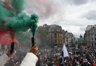 proteste pro palestina a londra 10