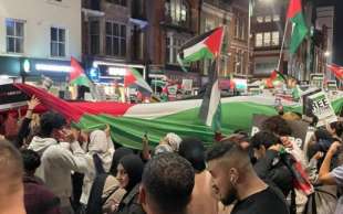 proteste pro palestina a londra 4