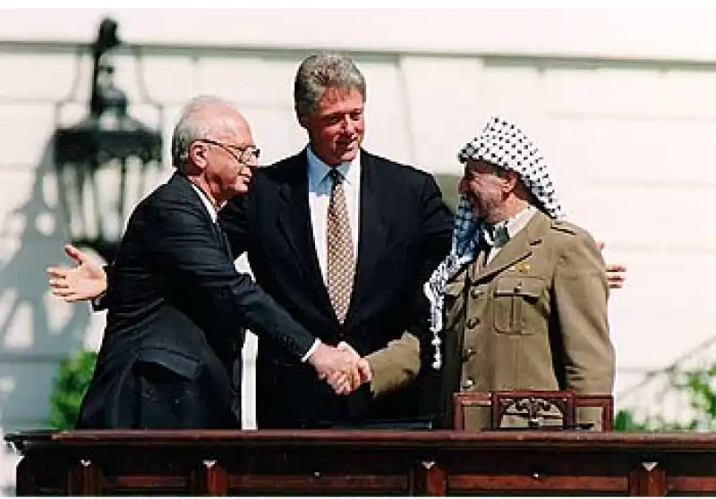 rabin clinton arafat