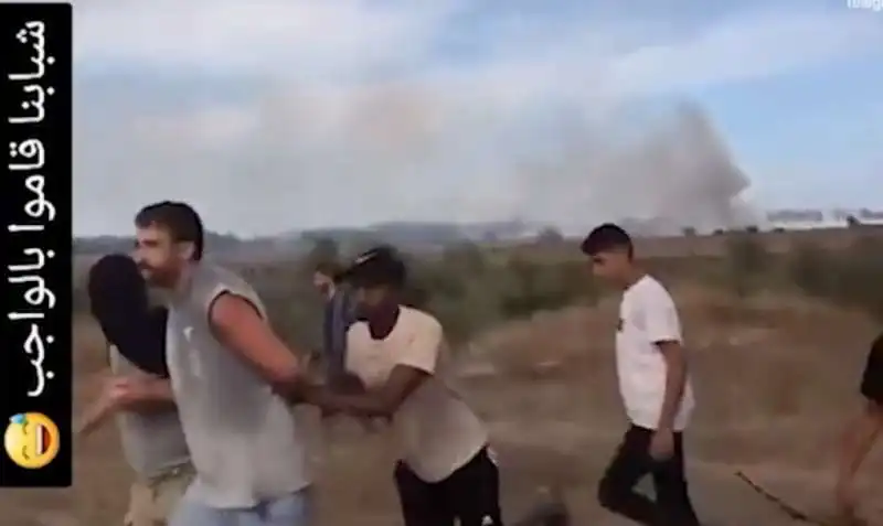 ragazzi presi in ostaggio da hamas durante il rave 3