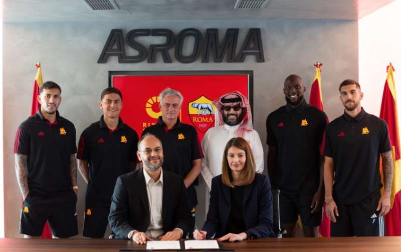 roma sponsorizzazione arabia saudita - riyadh season