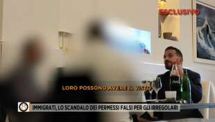 servizio di fuori dal coro sui permessi falsi per gli immigrati irregolari 4