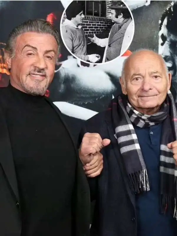 sylvester stallone e Burt Young