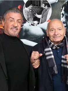 sylvester stallone e Burt Young