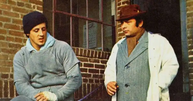 sylvester stallone e Burt Young - rocky 