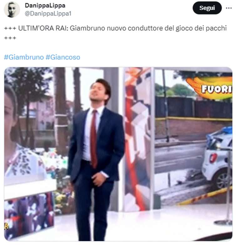 tweet sui fuori onda di andrea giambruno 5