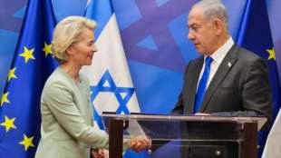 URSULA VON DER LEYEN BENJAMIN NETANYAHU