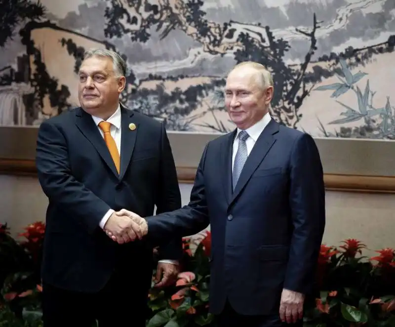 viktor orban e vladimir putin  