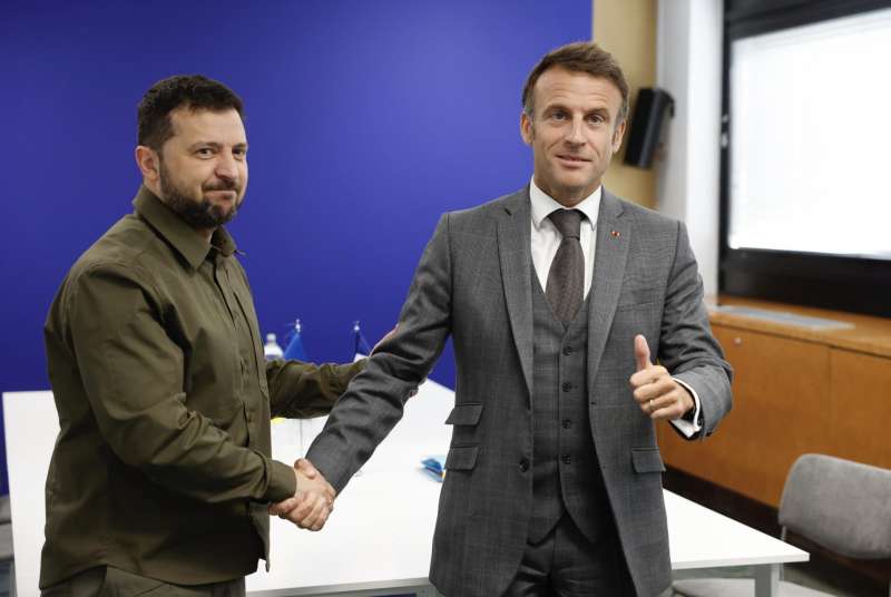 volodymyr zelensky emmanuel macron