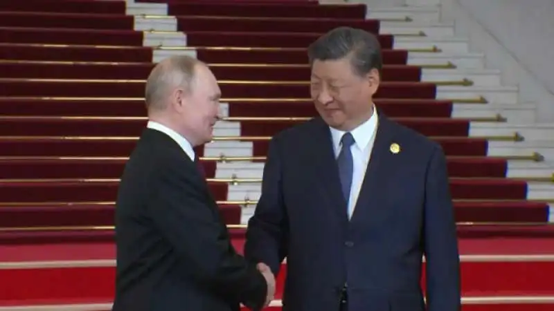 xi jinping vladimir putin a pechino 