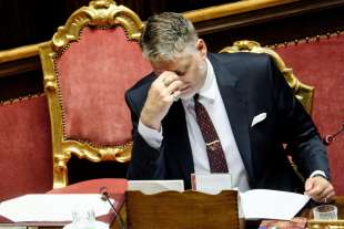 alessandro giuli al senato 2