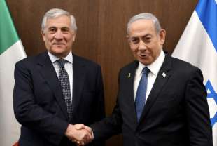 ANTONIO TAJANI BENJAMIN NETANYAHU