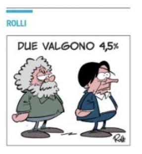 BEPPE GRILLO E GIUSEPPE CONTE - ELEZIONI REGIONALI IN LIGURIA - VIGNETTA BY ROLLI PER IL SECOLO XIX