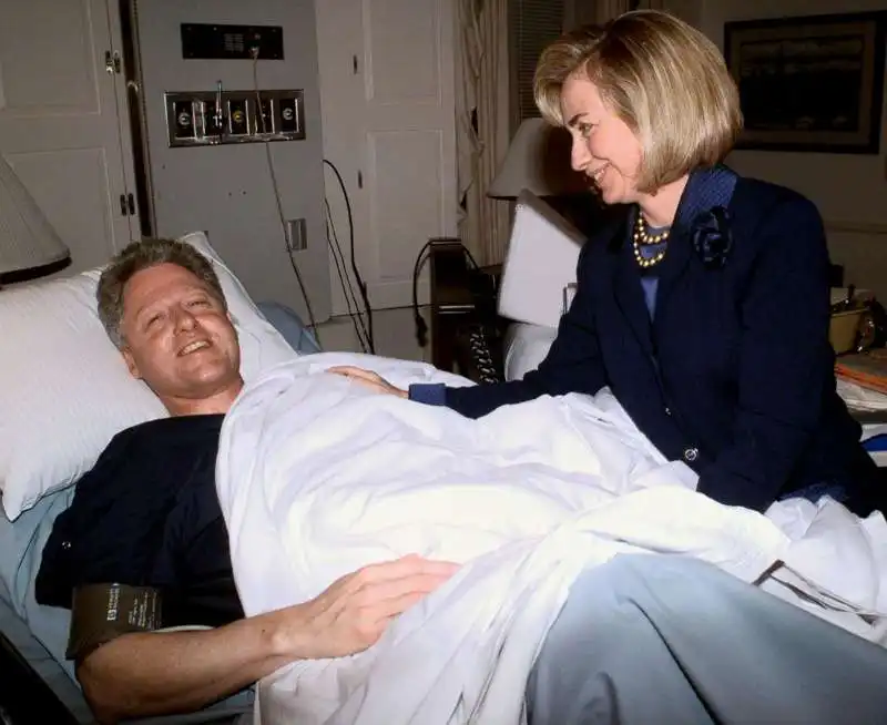 bill clinton e hillary ospedale 1997