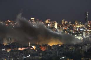 bombardamenti israeliani a beirut 4 foto lapresse