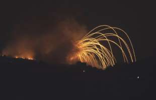 bombardamenti israeliani in libano 6 foto lapresse