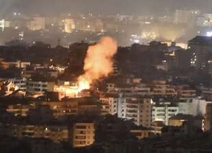 bombe israeliane sul libano 12