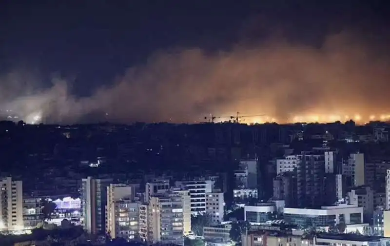 bombe israeliane sul libano   3