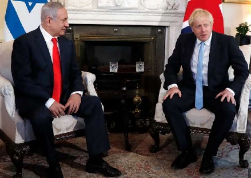 boris johnson benjamin netanyahu 2