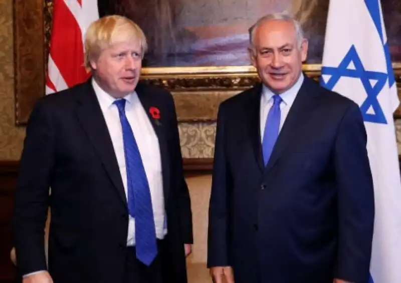 boris johnson benjamin netanyahu 8