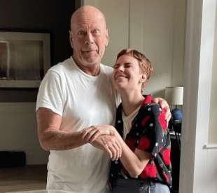 Bruce Willis con la figlia Tallulah