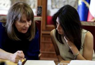 carla romana raineri con virginia raggi