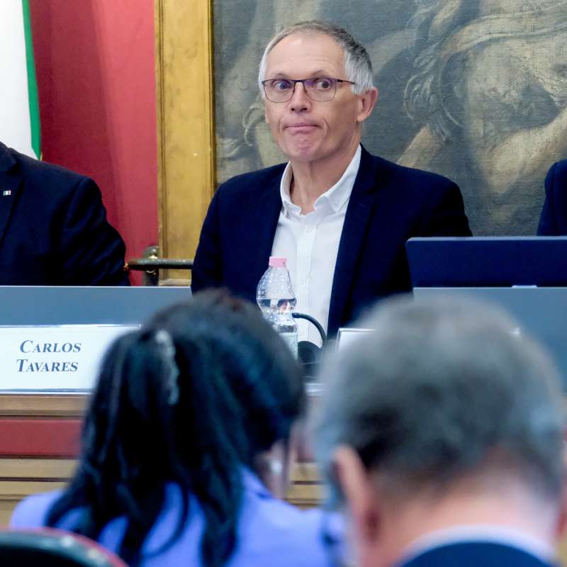 carlos tavares in audizione al senato foto lapresse 2