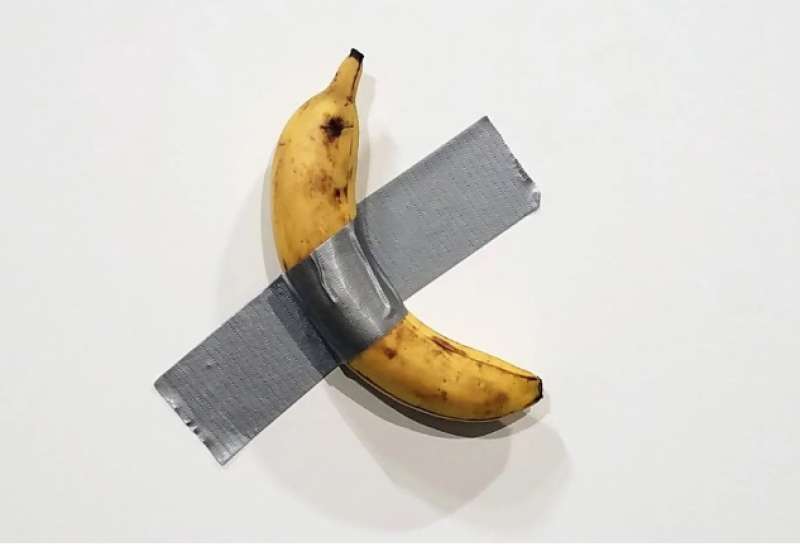 Comedian banana di Maurizio Cattelan