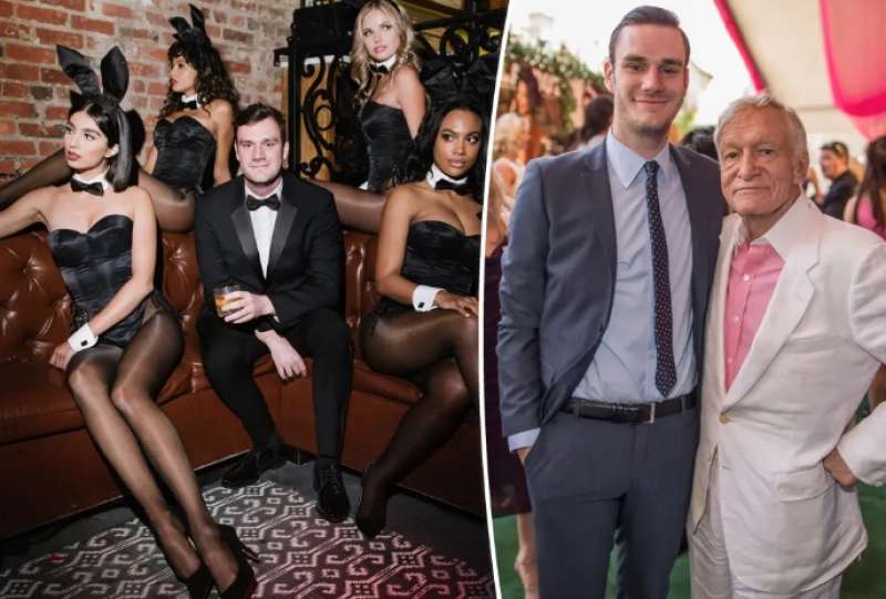 COOPER HEFNER E IL PADRE HUGH