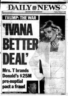 daily news ivana trump 1990