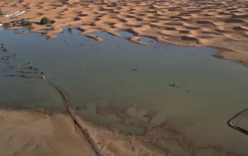 deserto del sahara allagato in marocco 3