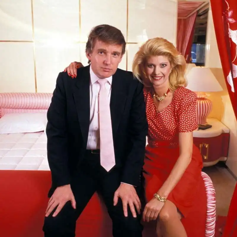 donald e ivana trump anni 80