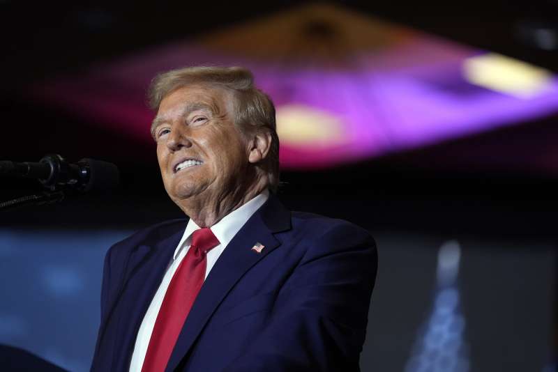 donald trump comizio a concord, north carolina foto lapresse.