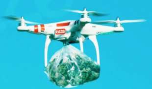 droga trasportata con un drone 3