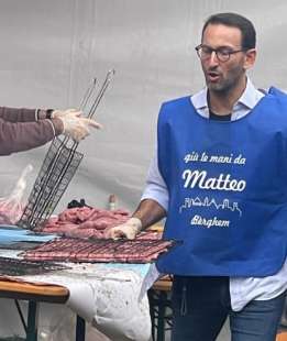 FEDERICO FRENI ALLE PRESE CON LE SALSICCE A PONTIDA