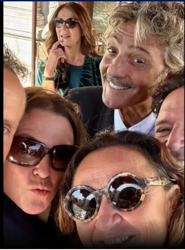 fiorello e susanna biondo al matrimonio della figlia olivia