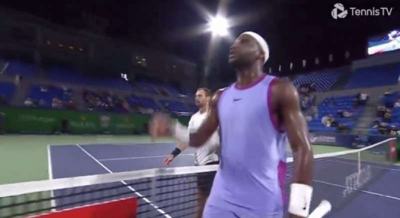 frances tiafoe insulta il giudice 1