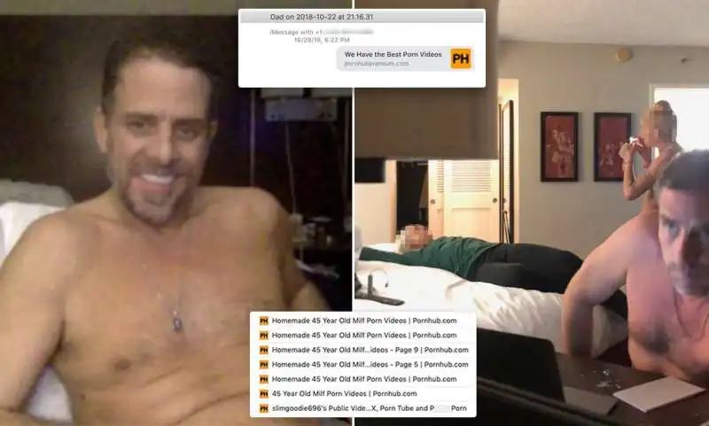 hunter biden sex tape cronologia pornhub