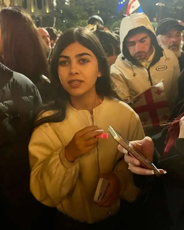 i volti della protesta in georgia dopo le elezioni   foto micol flammini   5