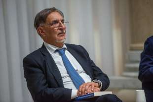 ignazio la russa alla presentazione del libro di bocchino alla galleria nazionale d arte moderna foto lapresse