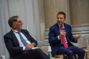 ignazio la russa italo bocchino presentazione di perche l italia e di destra foto lapresse